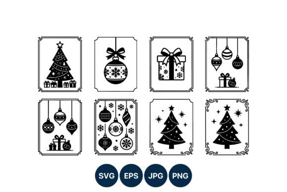 Black White Christmas Tree Ornaments: A Review for Illustrations