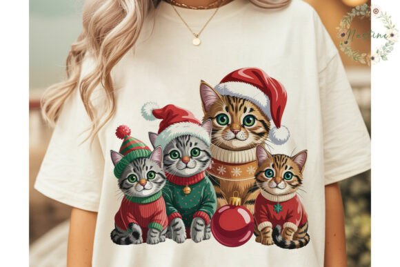 Christmas Tabby Cats Sublimation Design Review
