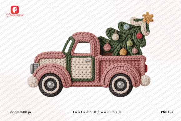 Christmas Tree Vintage Truck PNG: A Practical Review for Digital Sellers