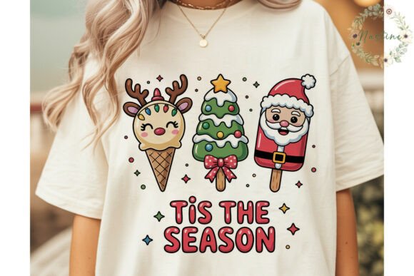 Cute Christmas Popsicles PNG Clipart for Illustrations and Blog Graphics