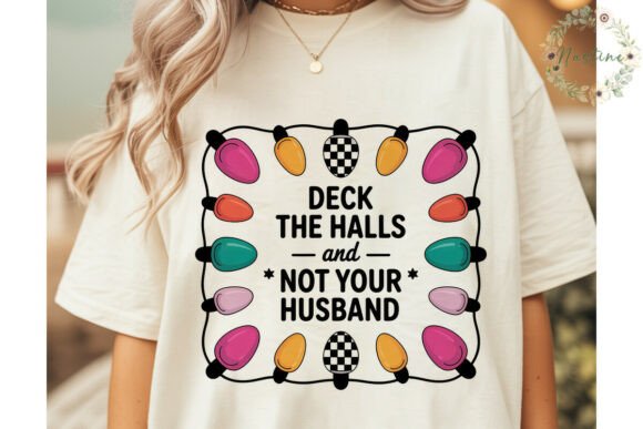 Deck the Halls Funny Christmas PNG