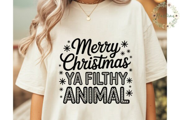 Filthy Animal Christmas PNG Clipart for Illustrations