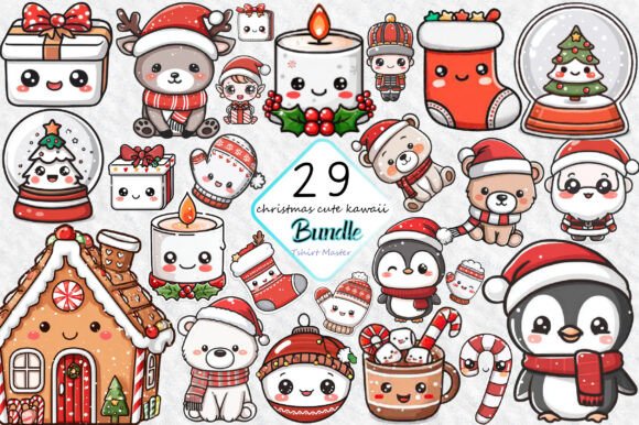Kawaii Cute Christmas Clipart Review