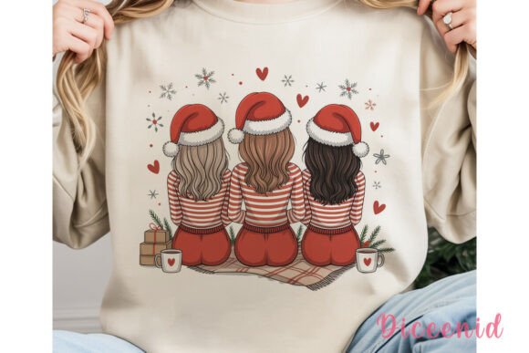 Sister Squad Christmas PNG Clipart: A Creator’s Review for Seasonal Illustrations